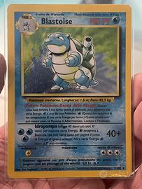 Carta pokemon Blastoise holo