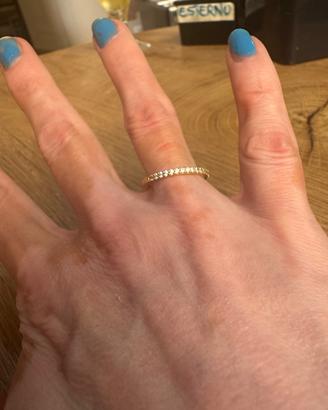 Anello PANDORA donna Placato in pro- nuovvissimo