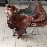 sella monta western  reining