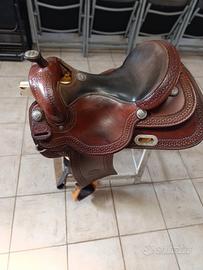 sella monta western  reining