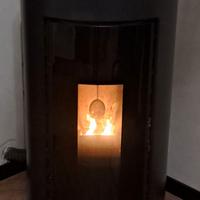 Stufa a pellet 9kw a ventilazione