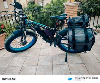 bicicletta elettrica da montagna, 2022, poco usata