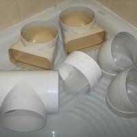 Adattatori aerazione snodo valvola curva aerazione