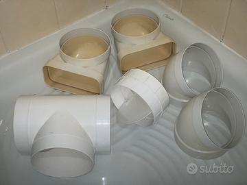 Adattatori aerazione snodo valvola curva aerazione