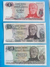 Banconote ARGENTINA Pesos FDS