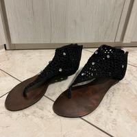 Sandalo nero estivo n.40