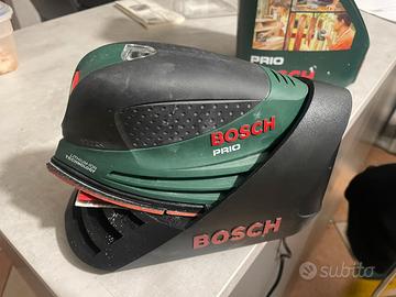 Levigatrice palmare Prio Bosch a batteria al lito