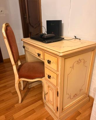 scrivania legno massiccio