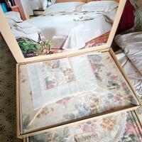 Set completo letto seta linea Suprema Ricami 