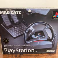 Volante e pedaliera Mad Catz PlayStation Sony