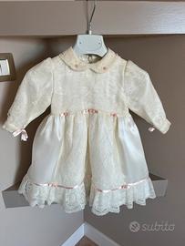 Vestitino da battesimo per neonata