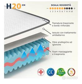 Materasso 80x190 come nuovo