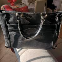 Borsa Valentino originale in pelle nera
