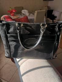 Borsa Valentino originale in pelle nera