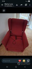 poltrona elettrica 