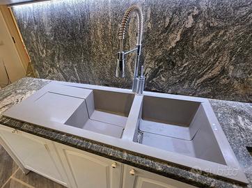 lavandino doppia vasca elleci usato mod smart 500 