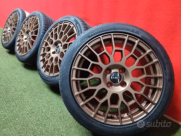 Cerchi Abarth 500 Fiat Ford Fiesta Pneus 205 45 17