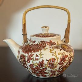 Teiera Vintage Anni '70 WAKU Feuerfest Ceramica