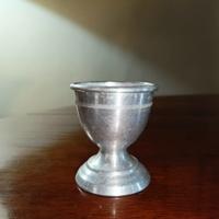 porta uovo vintage anni 50 alluminio 