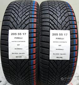 2 GOMME 205 55 17 PIRELLI BR1589
