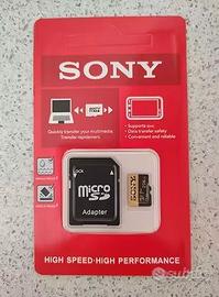 microsd micro sd 256 Gb Sony originale nuova