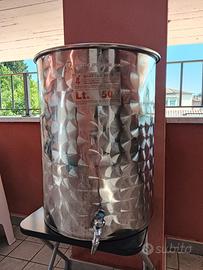 Contenitore in acciaio inox 18/10 per alimenti