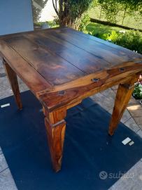 tavolo  legno pieno