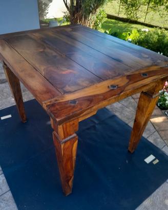 tavolo  legno pieno