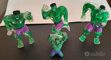 Set di 4 action figure Hulk Marvel 2003