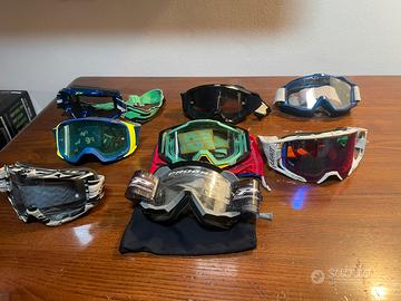 Occhiali moto cross