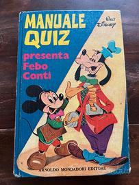 Manuale Quiz "Walt Disney" 1973.Vintage