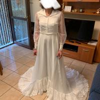 Vestito da sposa taglia 42 organza di seta