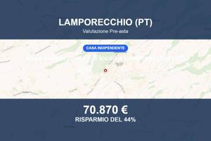 Immobile in asta di 127 m² a Lamporecchio