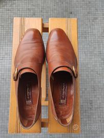 Scarpe Monk Barrett strap uomo fibbia taglia 10 UK