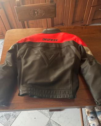 Giacca dainese in pelle taglia 56 come nuova