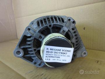 Alternatore RENAULT MEGANE SCENIC 1.9 del 2000