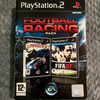 Football and Racing Pack NFS Carbon+FIFA07 PS2 PAL