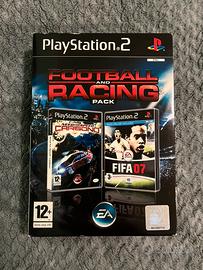Football and Racing Pack NFS Carbon+FIFA07 PS2 PAL