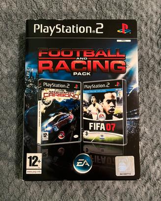 Football and Racing Pack NFS Carbon+FIFA07 PS2 PAL