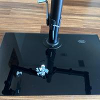 Braccio monitor con piedistallo–supporta 2 monitor