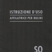 Affilatrice Deckel S0 manuale uso e istruzione