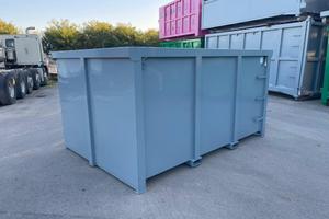 CONTENITORE PER RIFIUTI CON FODERI PER MULETTO