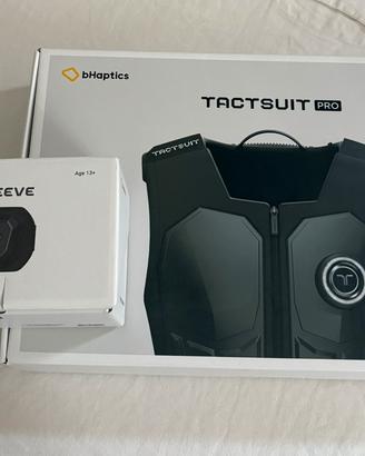 Bhaptic Tacsuit pro+tactsleeve FPS bundle