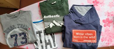 Felpe e magliette manica lunga 9/10 anni