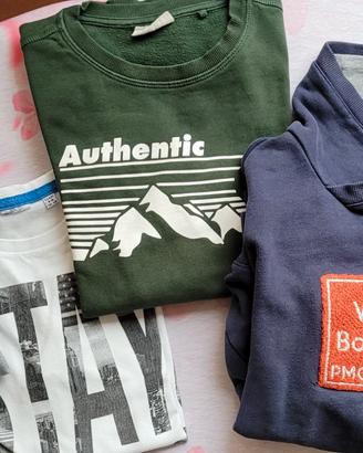 Felpe e magliette manica lunga 9/10 anni