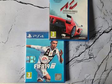 FIFA 19 + ASSETTO CORSA  PS4