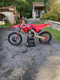 Honda crf 450 my 2024 ufficiale Red moto