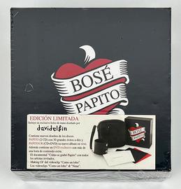 Box Set Sigillato 3 CD + 2 DVD + Borsa Bosé Papito