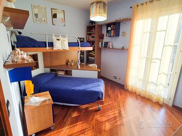 Cameretta completa con letto a castello