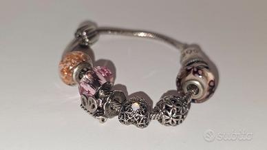 Bracciale Pandora originale argento 925 con charm